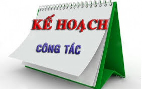 Kế hoạch công tác tháng 11 năm 2022